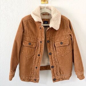 GAP Tan / Brown Corduroy Jacket, Boy Size 4
